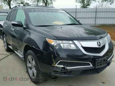 2012 Acura MDX MDX Tech, black — VIN 2HNYD2H38CH537193, Copart