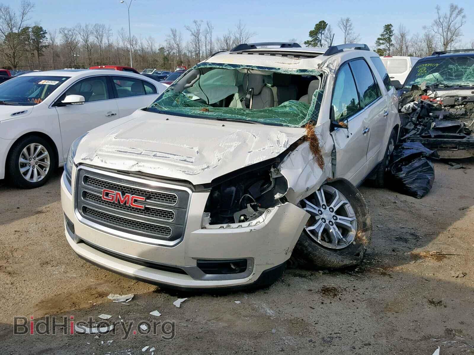 2014 GMC ACADIA SLT - VIN: 1GKKRRKDXEJ166325 - Фото 2