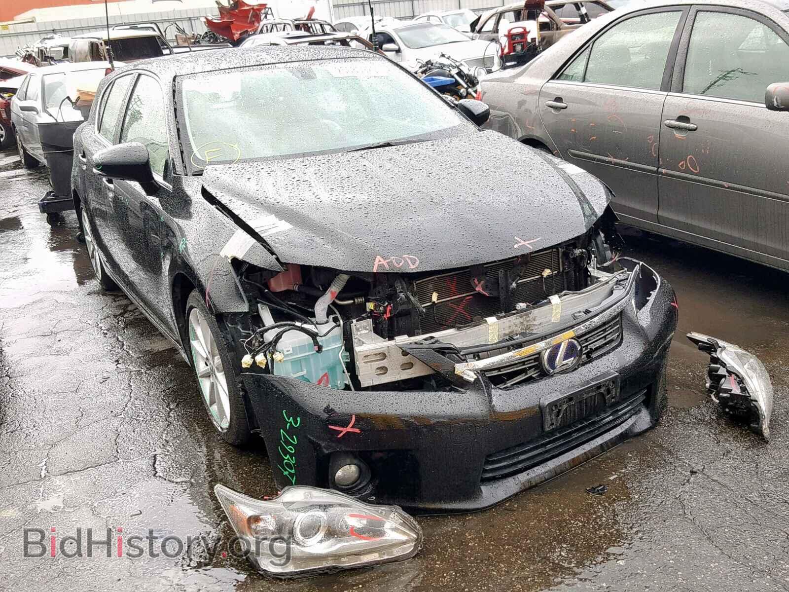 Photo JTHKD5BH4C2084604 - LEXUS CT 200 2012