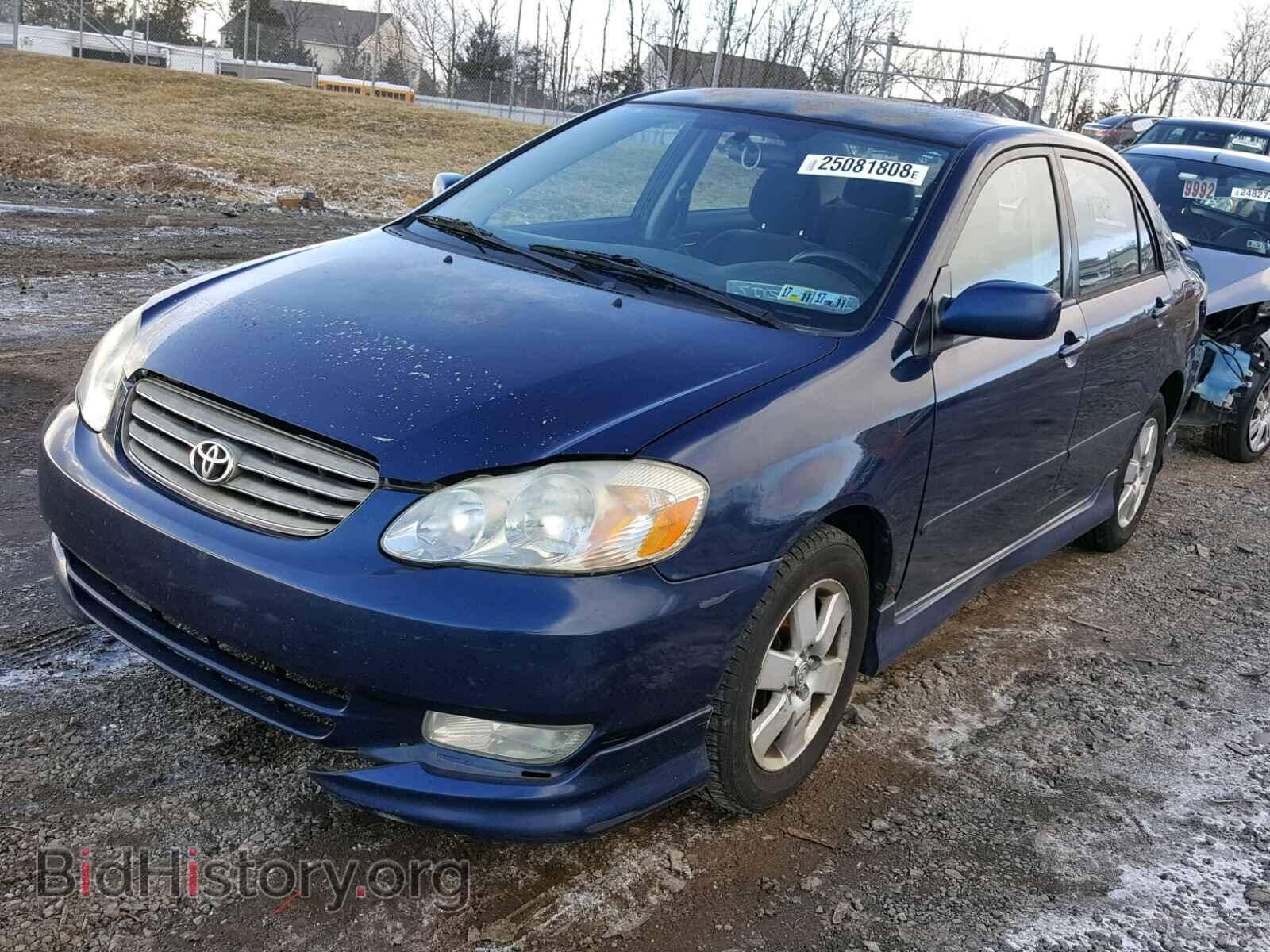2003 TOYOTA COROLLA - VIN: 2T1BR32E43C157100 - Фото 2