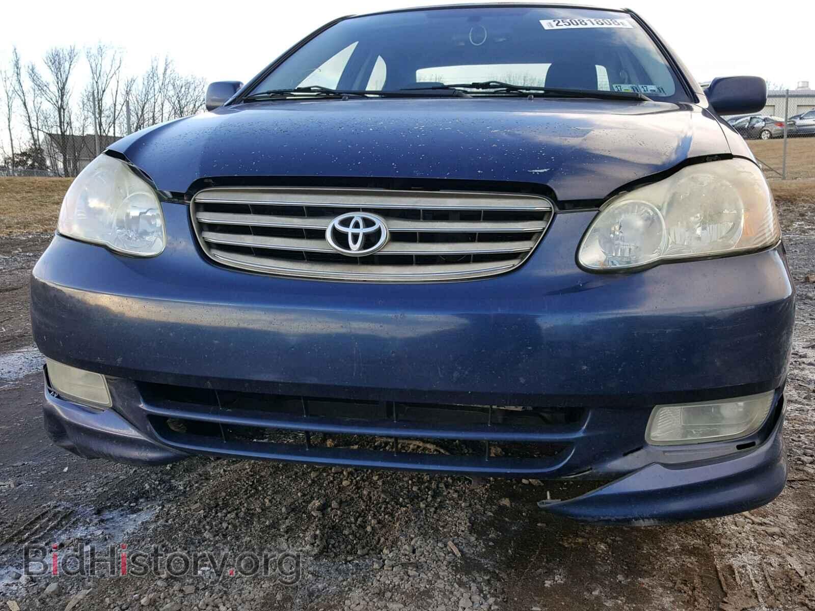 2003 TOYOTA COROLLA - VIN: 2T1BR32E43C157100 - Фото 9