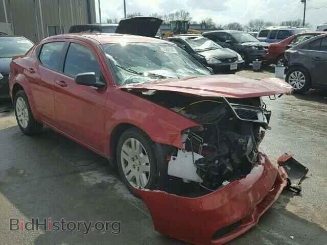 Фотография 1C3CDZAB4EN221377 - DODGE AVENGER 2014
