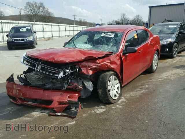 2014 DODGE AVENGER - VIN: 1C3CDZAB4EN221377 - Фото 2