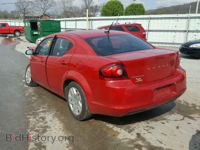 2014 DODGE AVENGER - VIN: 1C3CDZAB4EN221377 - Фото 3
