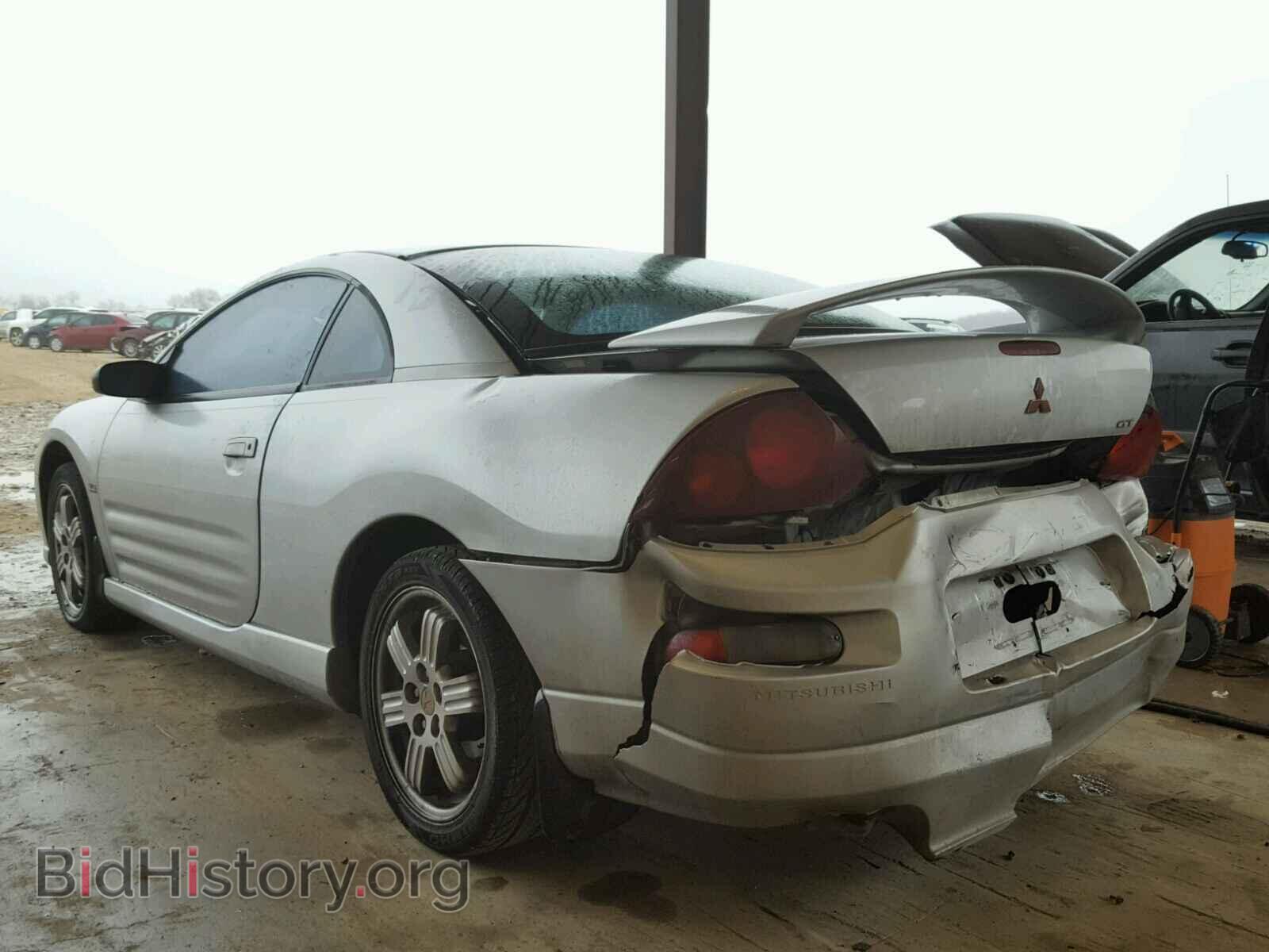 2001 MITSUBISHI ECLIPSE - VIN: 4A3AC84H21E055884 - Photo 3