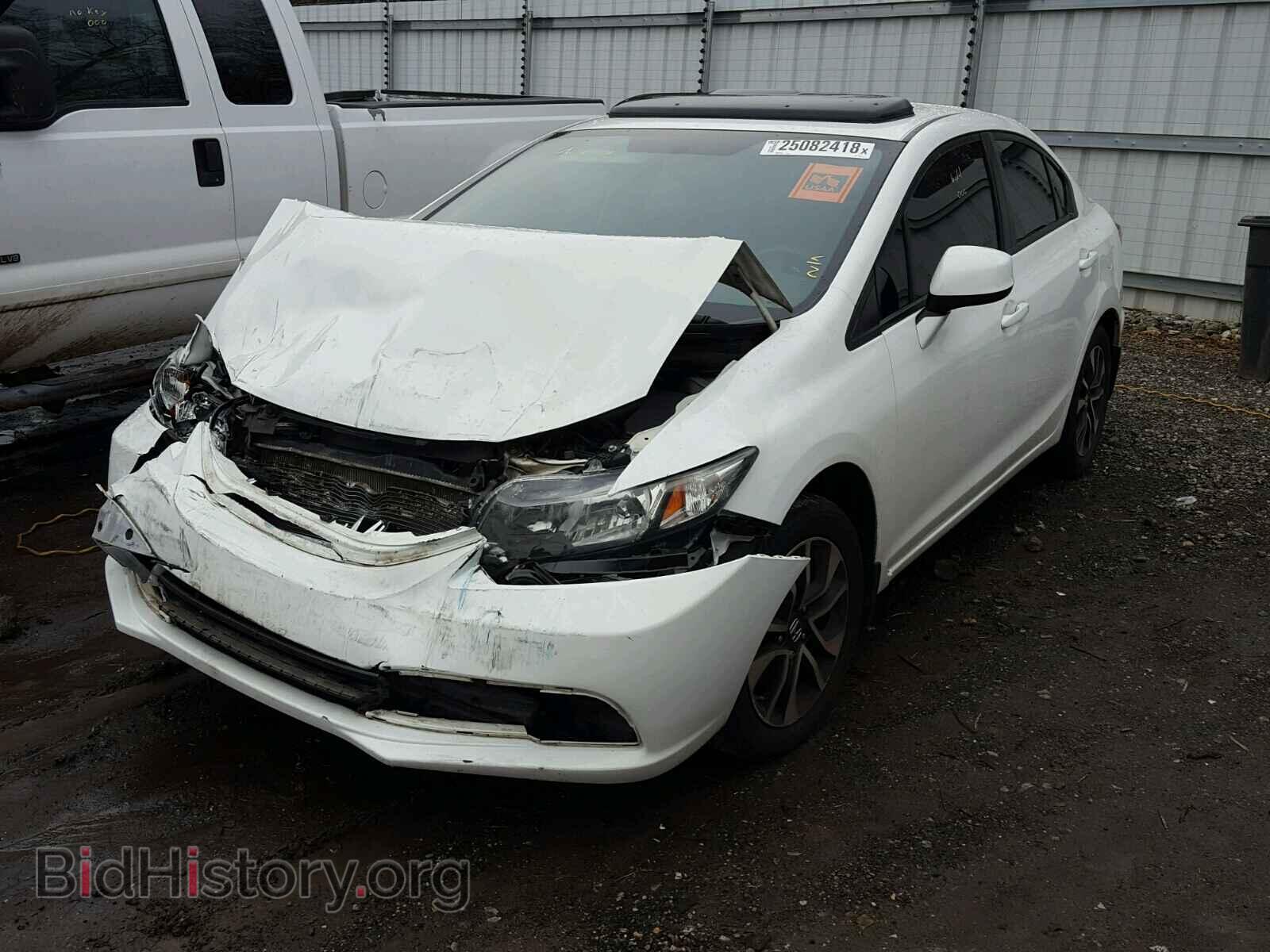 2013 HONDA CIVIC - VIN: 2HGFB2F87DH545810 - Фото 2