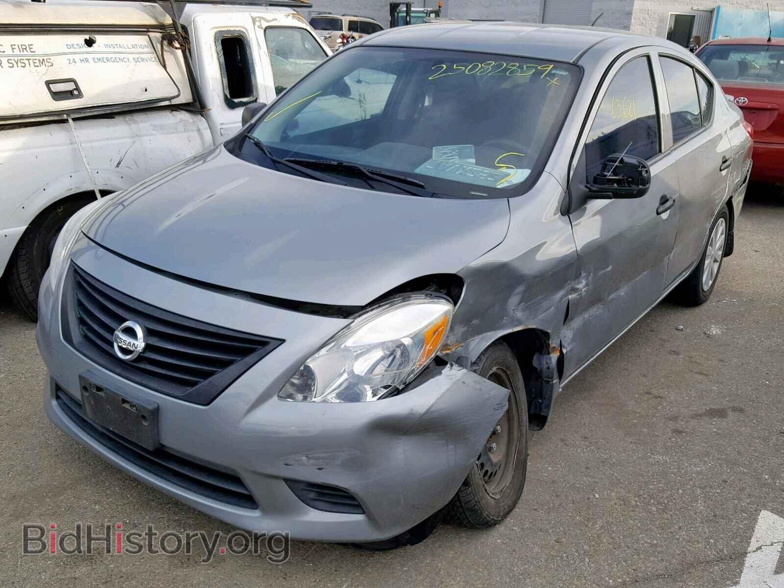 2014 NISSAN VERSA - VIN: 3N1CN7AP1EL812858 - Фото 2