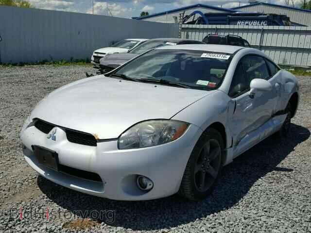 2006 MITSUBISHI ECLIPSE - VIN: 4A3AK34T76E021490 - Фото 2
