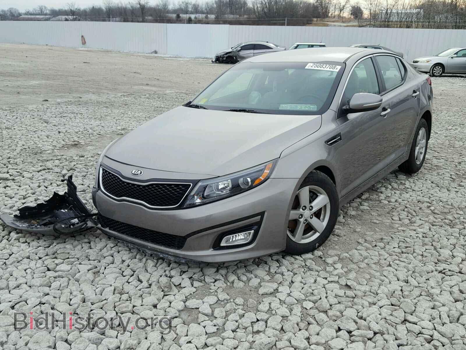 2014 KIA OPTIMA - VIN: 5XXGM4A75EG317445 - Фото 2