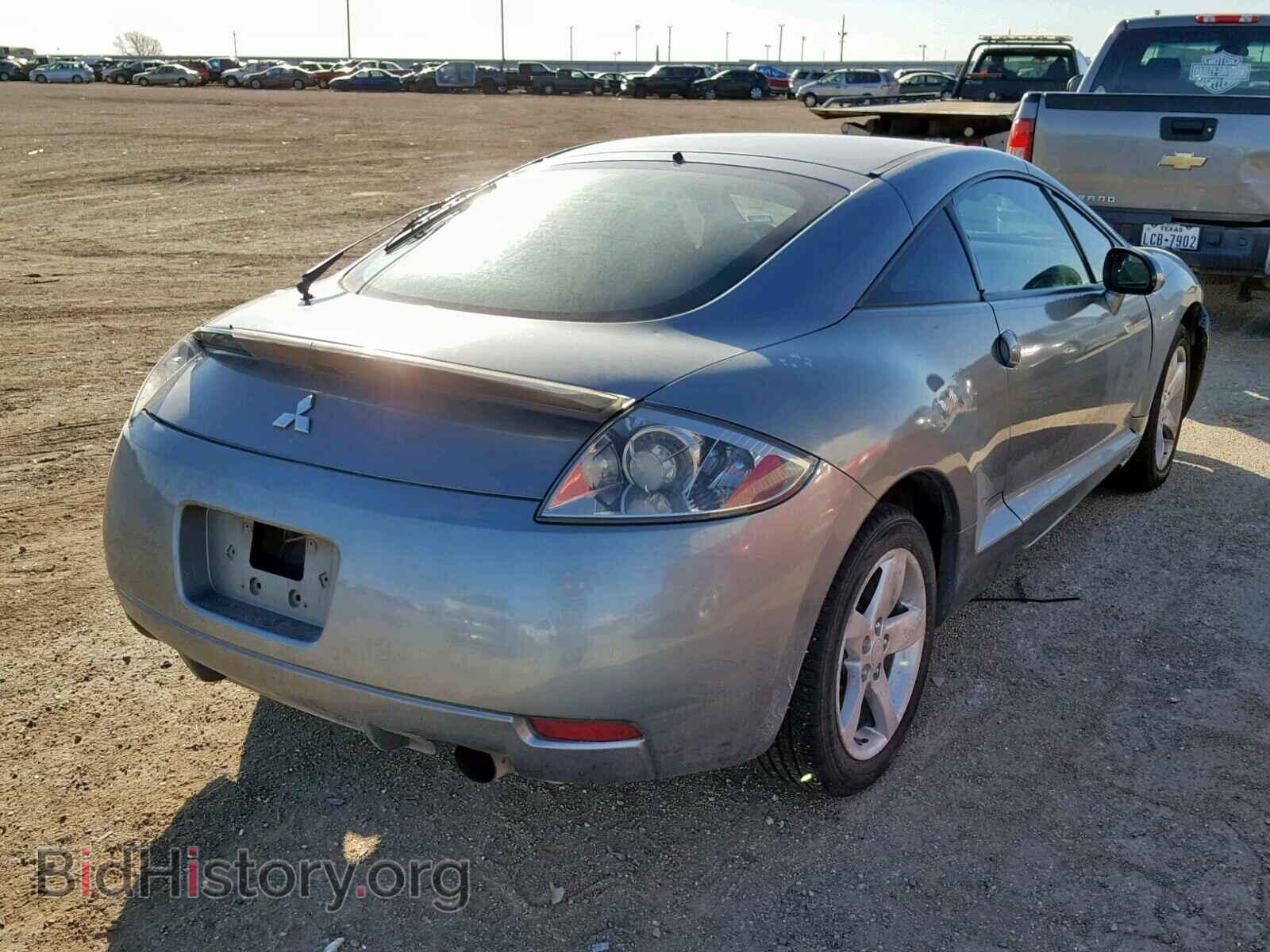 2007 MITSUBISHI ECLIPSE - VIN: 4A3AK24F27E009396 - Фото 4