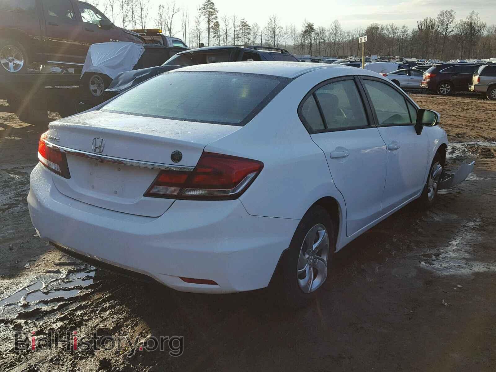 2014 HONDA CIVIC - VIN: 2HGFB2F56EH503796 - Фото 4