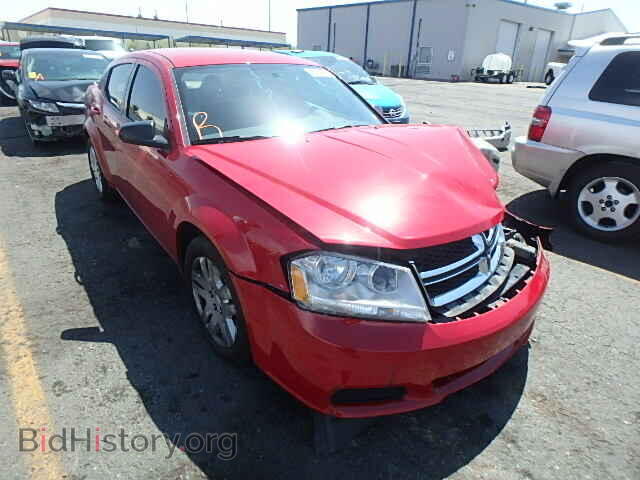 Фотография 1C3CDZABXDN514473 - DODGE AVENGER 2013