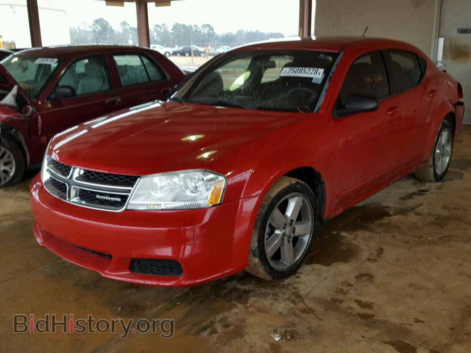 2012 DODGE AVENGER - VIN: 1C3CDZAB0CN185457 - Фото 2