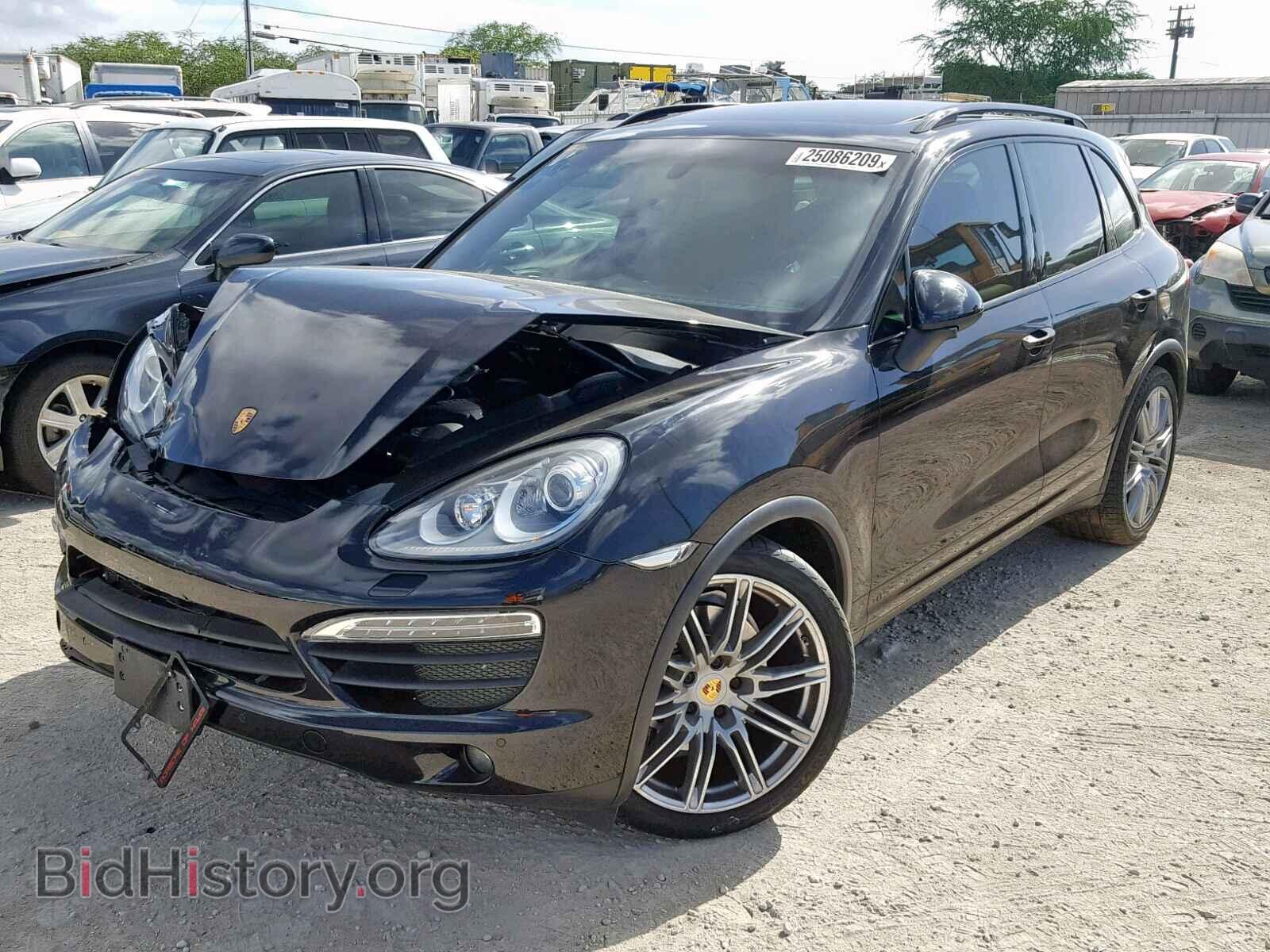 2014 PORSCHE CAYENNE S - VIN: WP1AB2A2XELA58454 - Фото 2