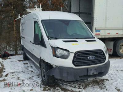 2017 Ford TRANSIT CO Transit T-, белый — VIN 1FTYR2CM4HKA22442, Copart