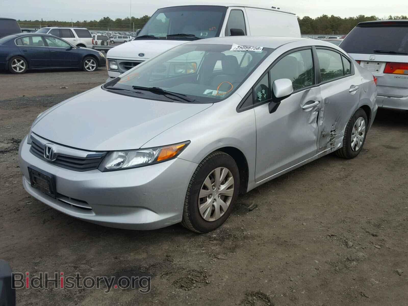 2012 HONDA CIVIC - VIN: 19XFB2F53CE308245 - Фото 2