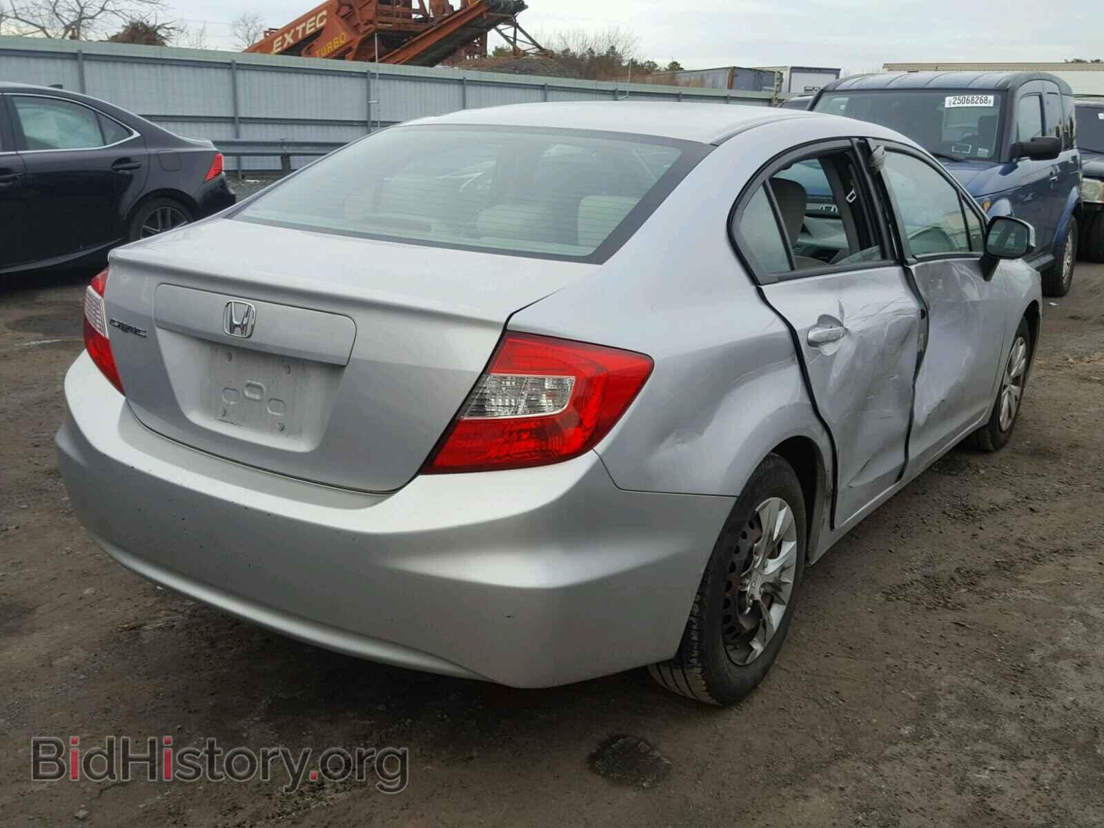 2012 HONDA CIVIC - VIN: 19XFB2F53CE308245 - Фото 4