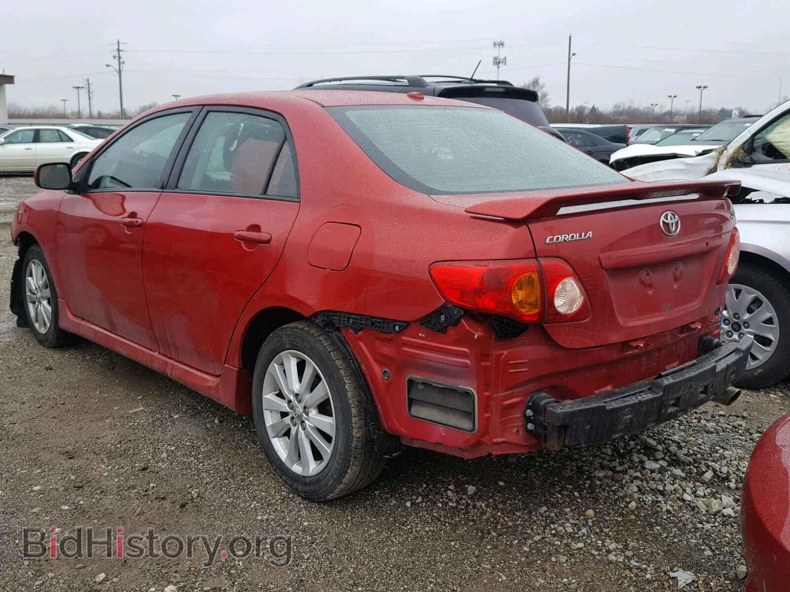 2009 TOYOTA COROLLA BA - VIN: 2T1BU40E59C036835 - Фото 3