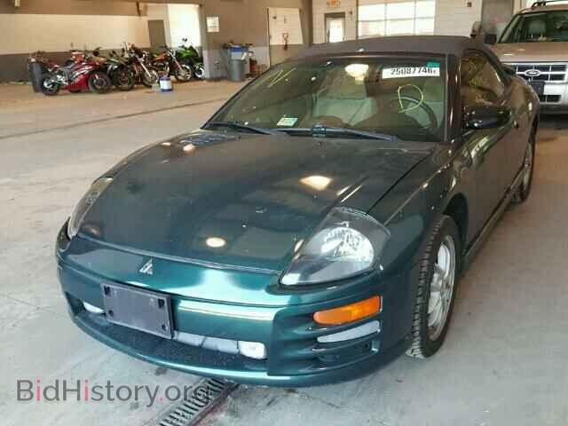 2002 MITSUBISHI ECLIPSE - VIN: 4A3AE85H82E041207 - Фото 2