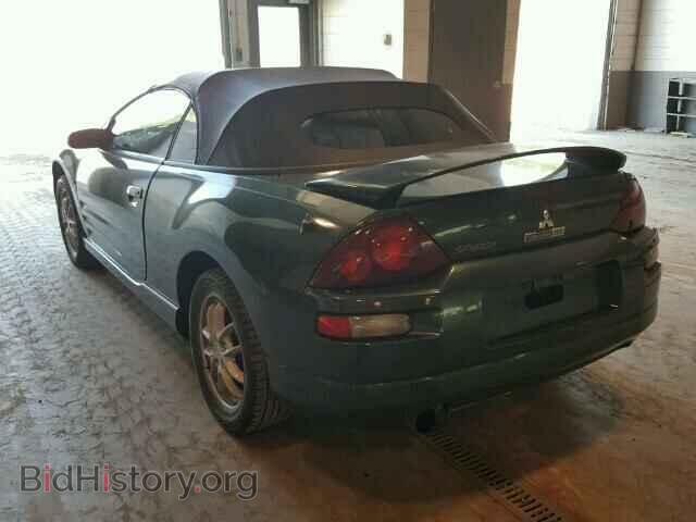 2002 MITSUBISHI ECLIPSE - VIN: 4A3AE85H82E041207 - Фото 3