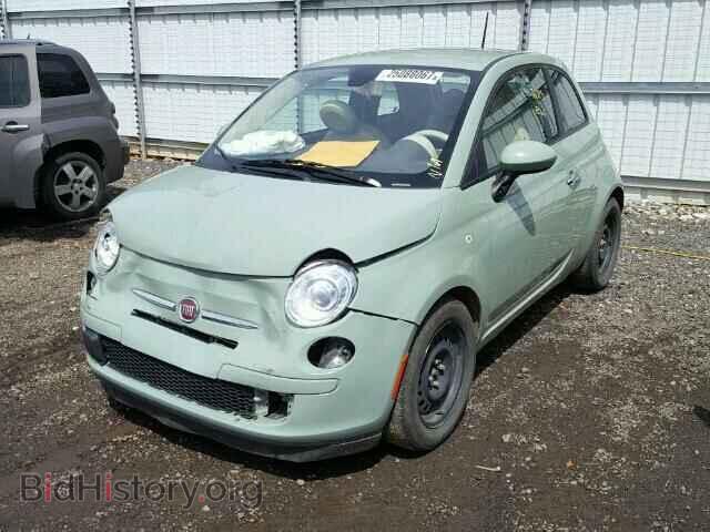 2013 FIAT 500 - VIN: 3C3CFFAR4DT726338 - Фото 2