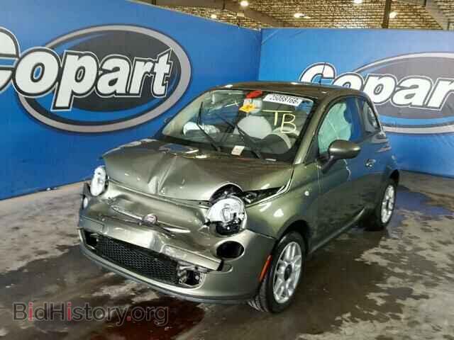 2012 FIAT 500 - VIN: 3C3CFFARXCT360013 - Фото 2