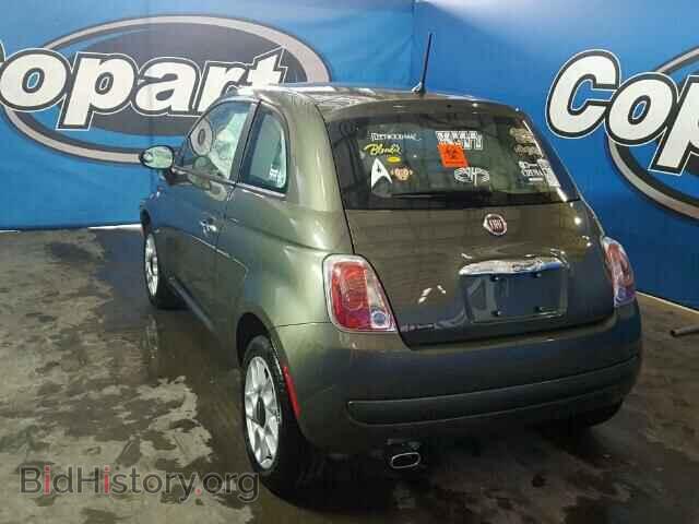 2012 FIAT 500 - VIN: 3C3CFFARXCT360013 - Фото 3