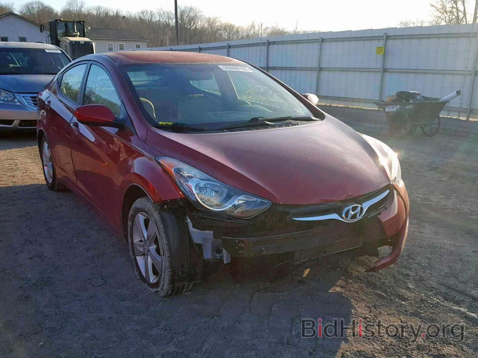 Photo KMHDH4AE2BU107943 - HYUNDAI ELANTRA 2011