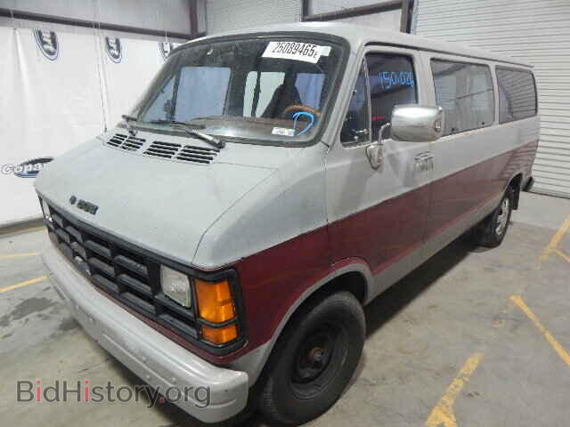 1991 DODGE RAM VAN - VIN: 2B4HB25YXMK437870 - Фото 2