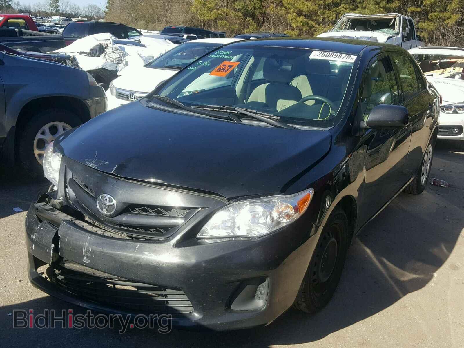 2012 TOYOTA COROLLA BA - VIN: 2T1BU4EE2CC780831 - Фото 2