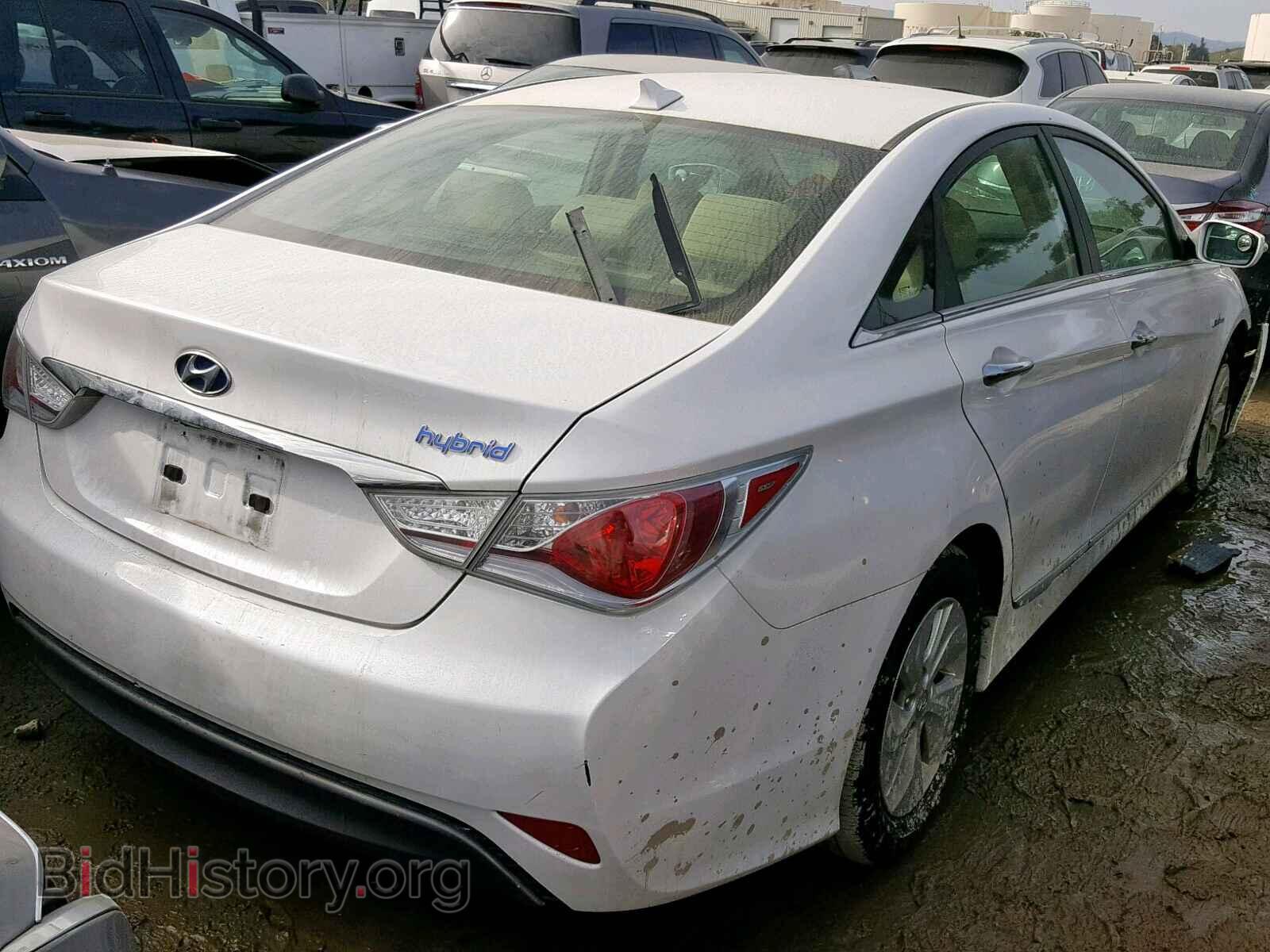 2014 HYUNDAI SONATA - VIN: KMHEC4A45EA114532 - Фото 4