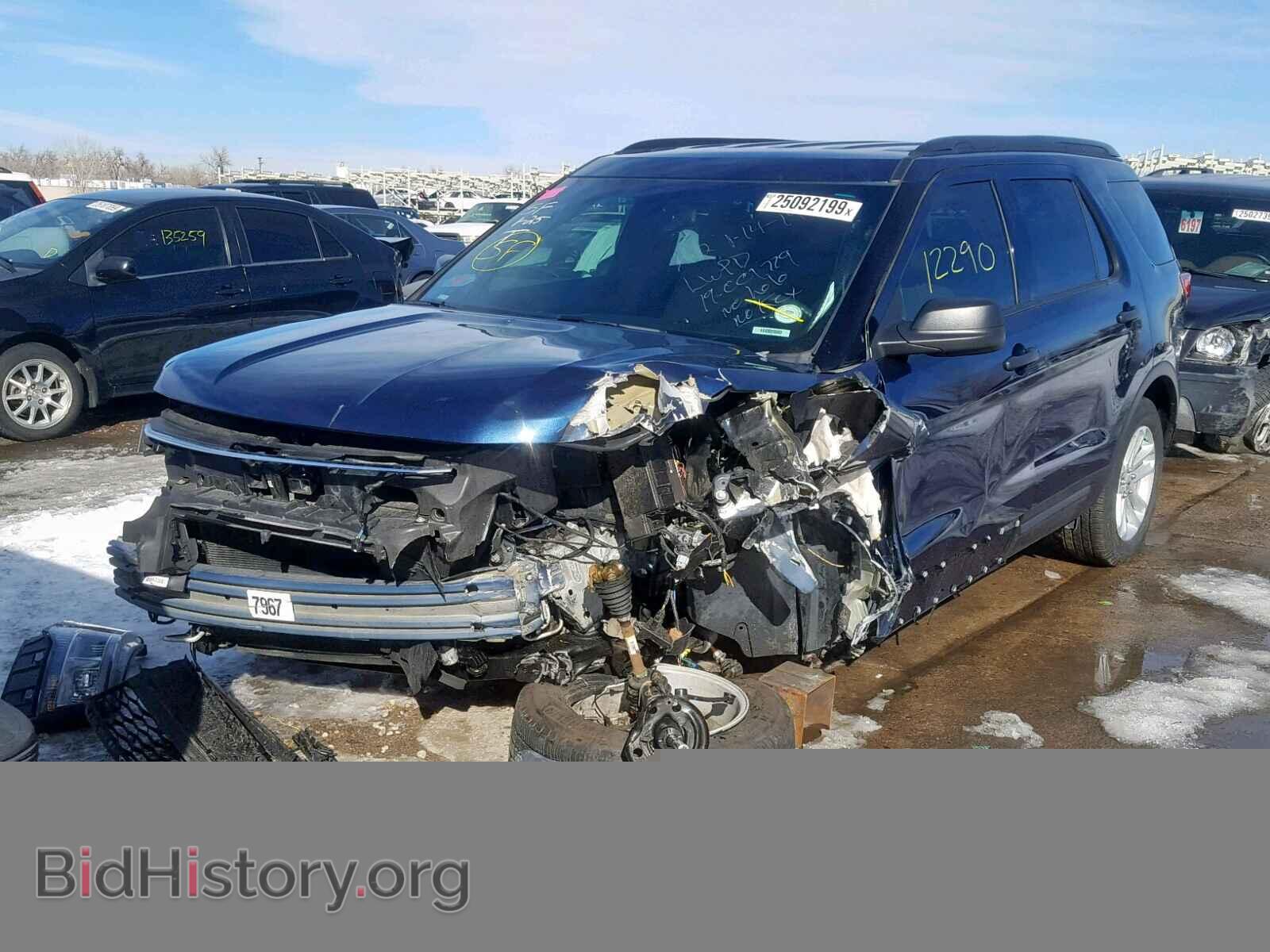 2017 FORD EXPLORER - VIN: 1FM5K8B86HGA42964 - Фото 2