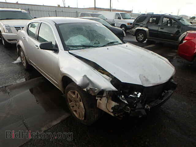 Фотография 1C3CDZAGXCN269345 - DODGE AVENGER 2012