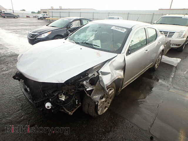 2012 DODGE AVENGER - VIN: 1C3CDZAGXCN269345 - Фото 2