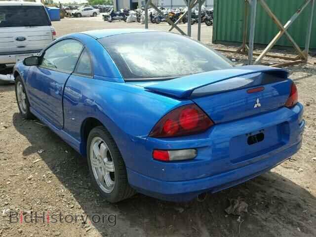 2002 MITSUBISHI ECLIPSE - VIN: 4A3AC84H12E049740 - Photo 3