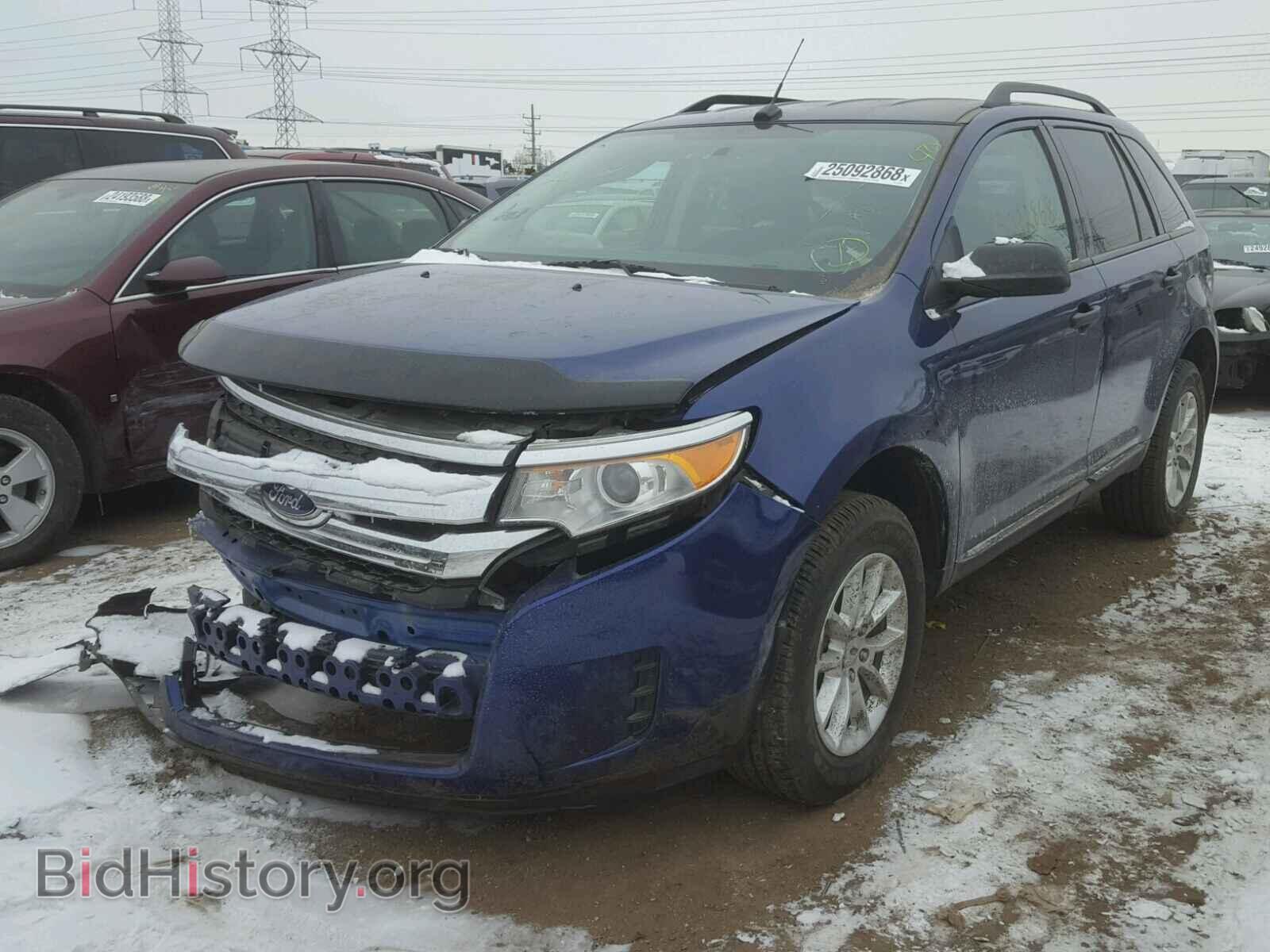 2014 FORD EDGE - VIN: 2FMDK3GC8EBA03193 - Фото 2