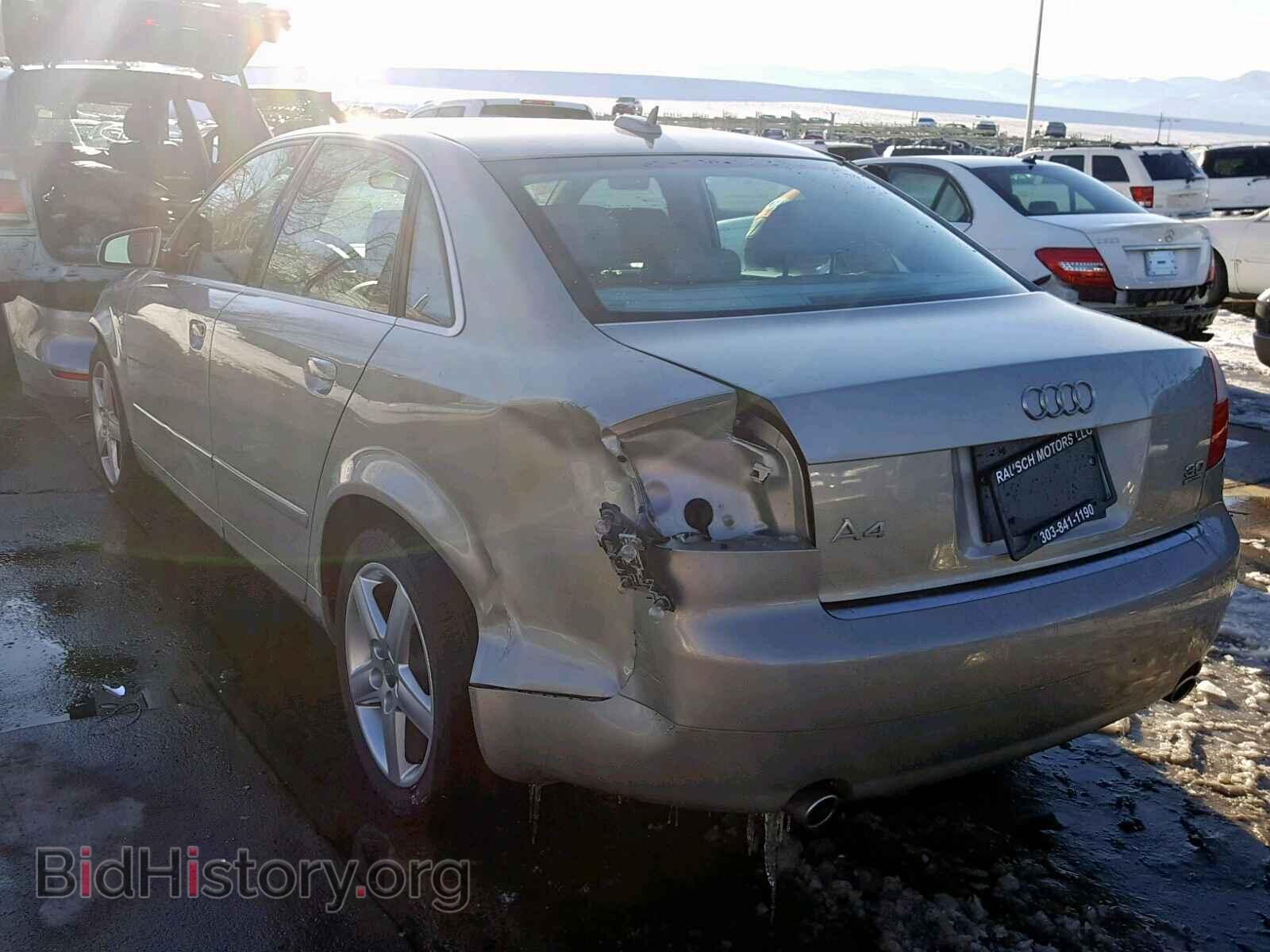 2005 AUDI A4 - VIN: WAULT68E55A010755 - Фото 3