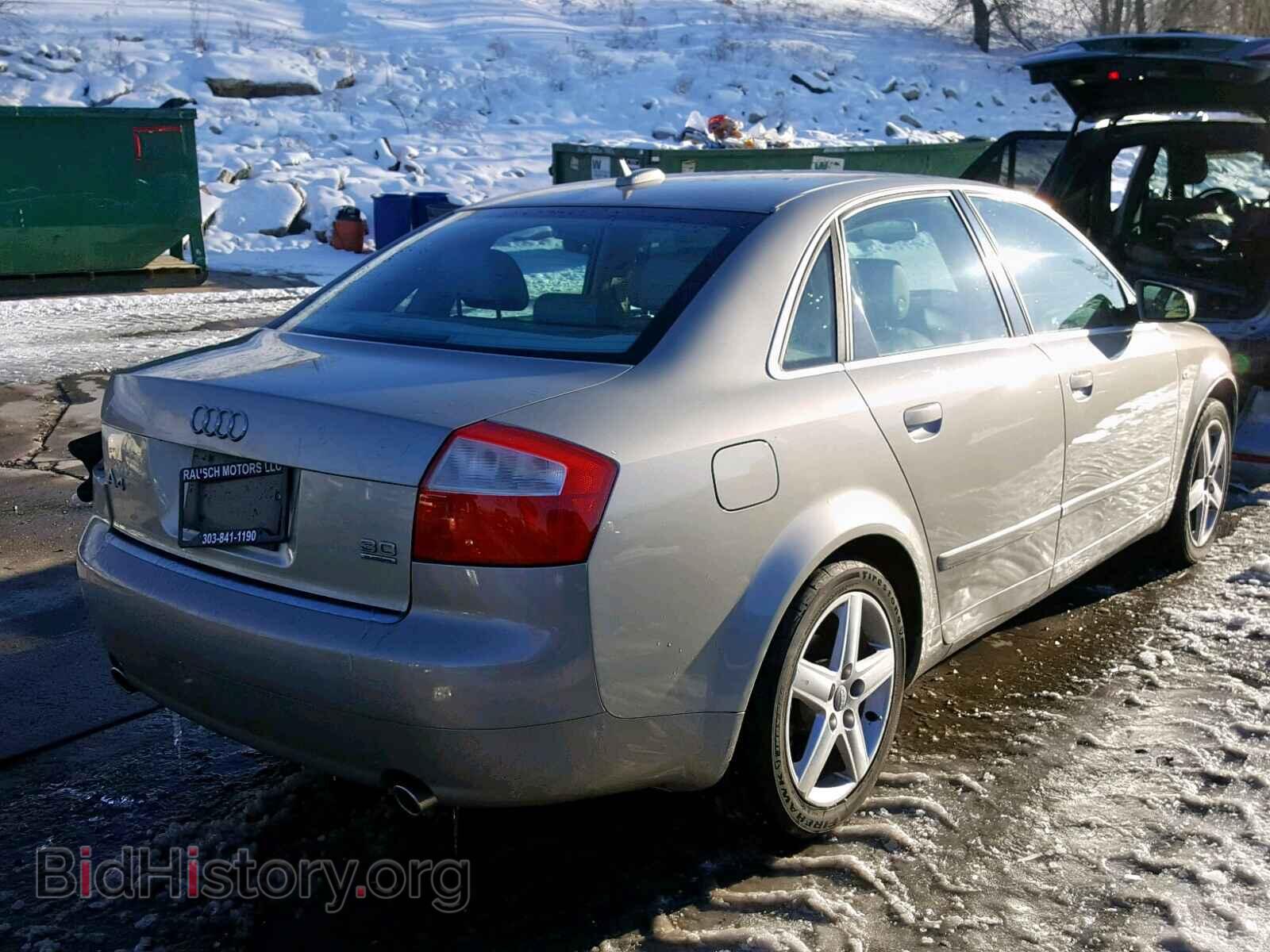 2005 AUDI A4 - VIN: WAULT68E55A010755 - Фото 4
