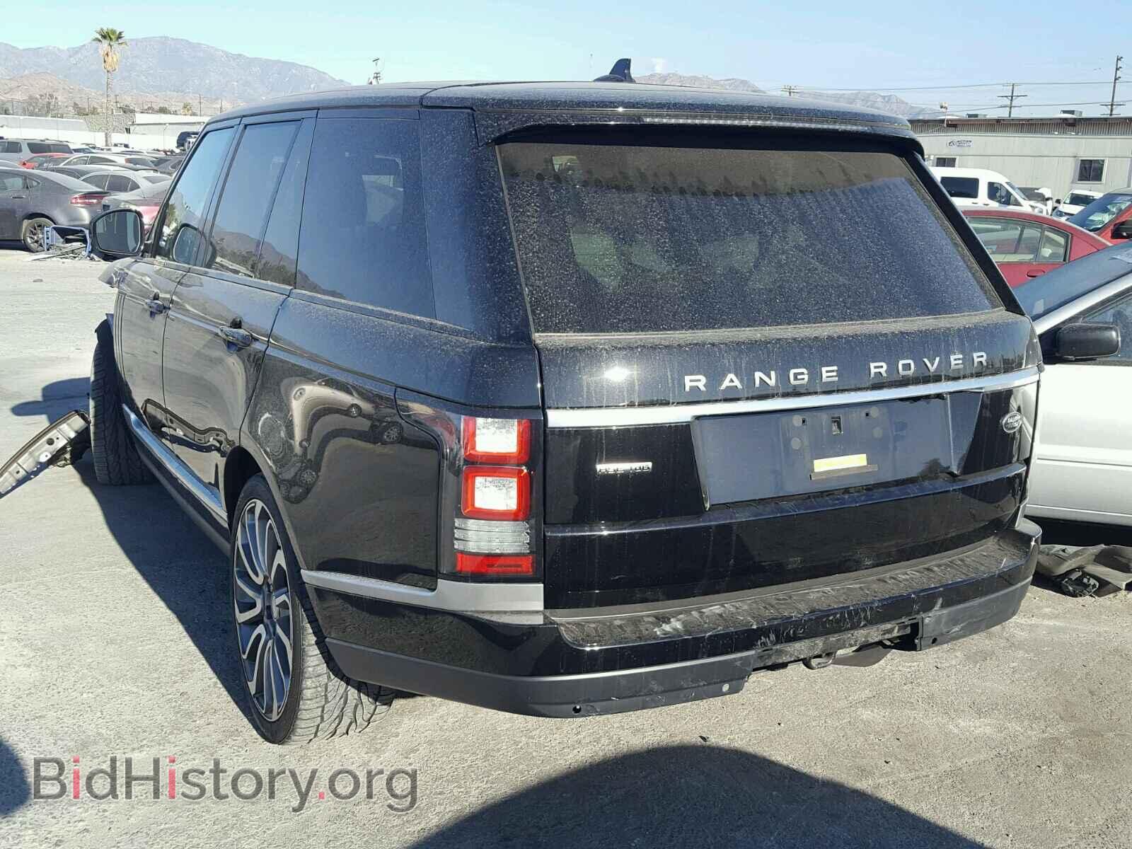 2016 LAND ROVER RANGEROVER - VIN: SALGS2KF1GA319426 - Фото 3