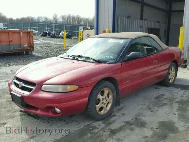 1998 CHRYSLER SEBRING - VIN: 3C3EL55H9WT300211 - Фото 2
