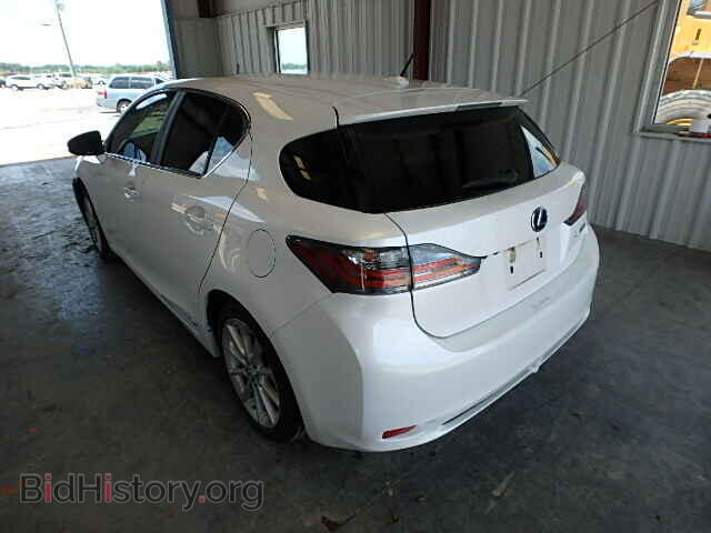 2012 LEXUS CT 200 - VIN: JTHKD5BH3C2105832 - Фото 3