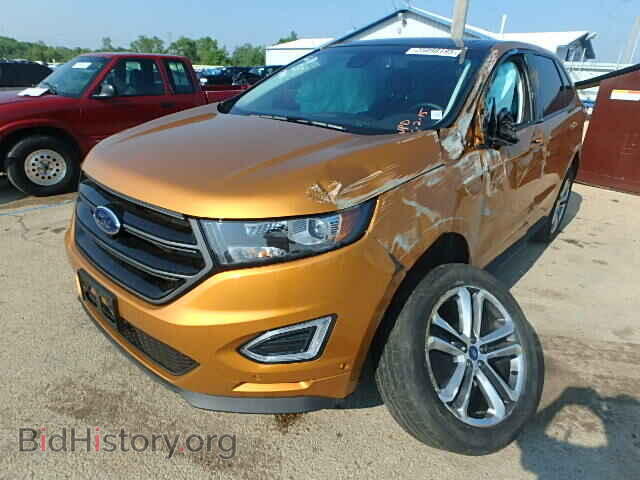 2015 FORD EDGE - VIN: 2FMTK4AP9FBB02622 - Фото 2