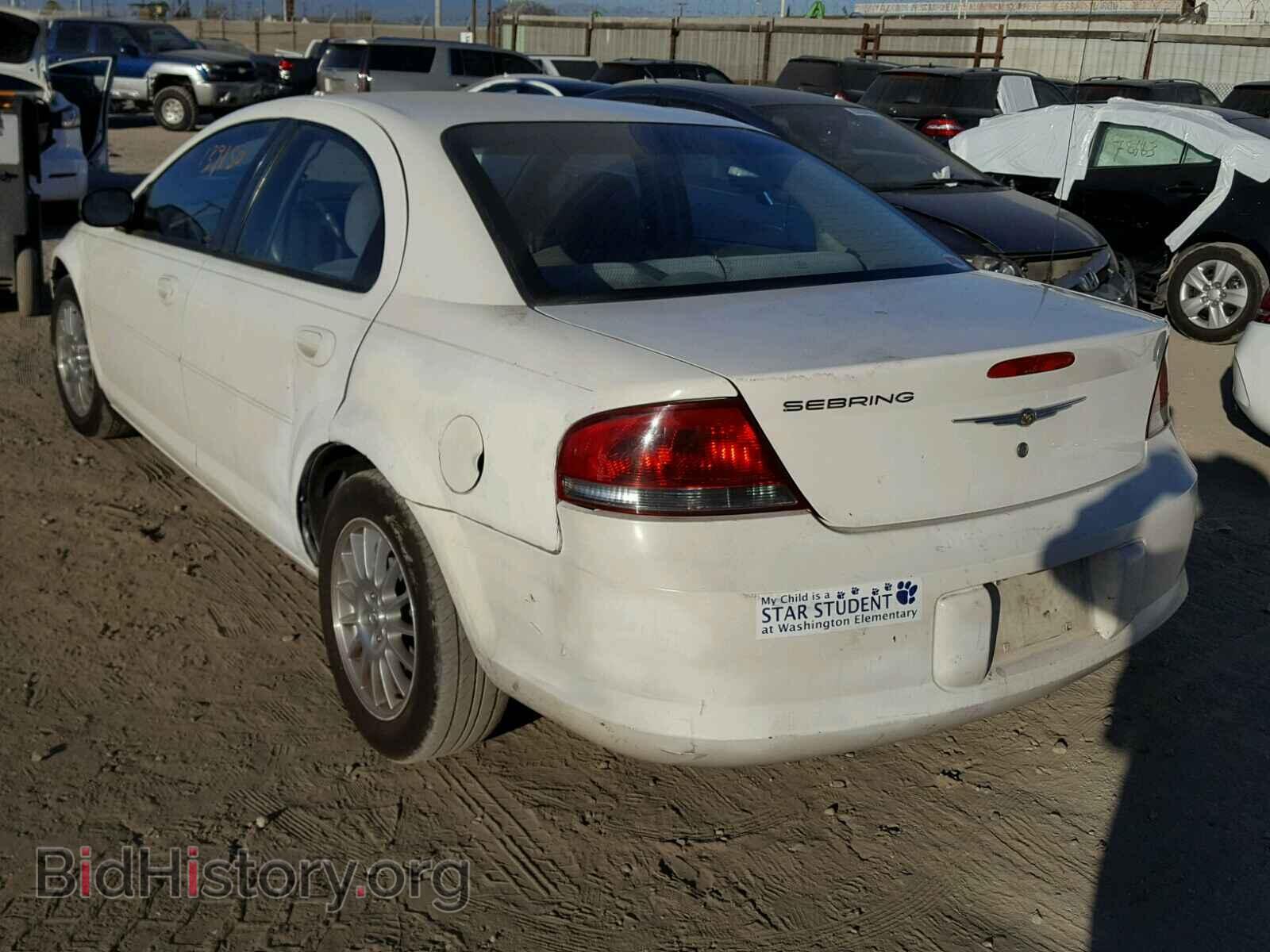 2005 CHRYSLER SEBRING - VIN: 1C3EL46J25N669096 - Фото 3