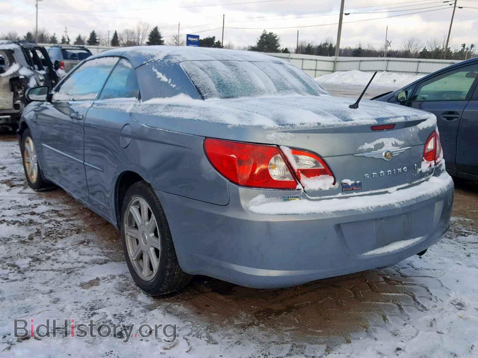 2008 CHRYSLER SEBRING - VIN: 1C3LC55R28N639637 - Фото 3
