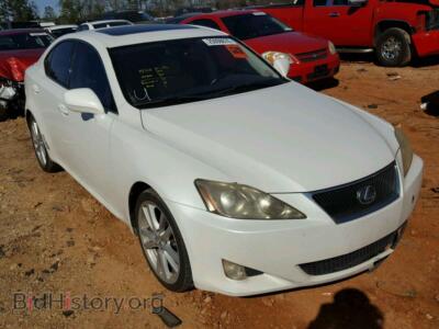 2007 Lexus IS350 IS 350, white — VIN JTHBE262775012379, Copart