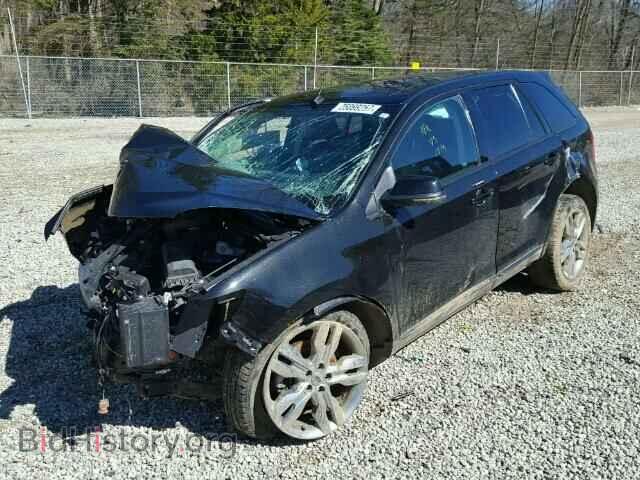 2014 FORD EDGE - VIN: 2FMDK4JC2EBB11405 - Фото 2