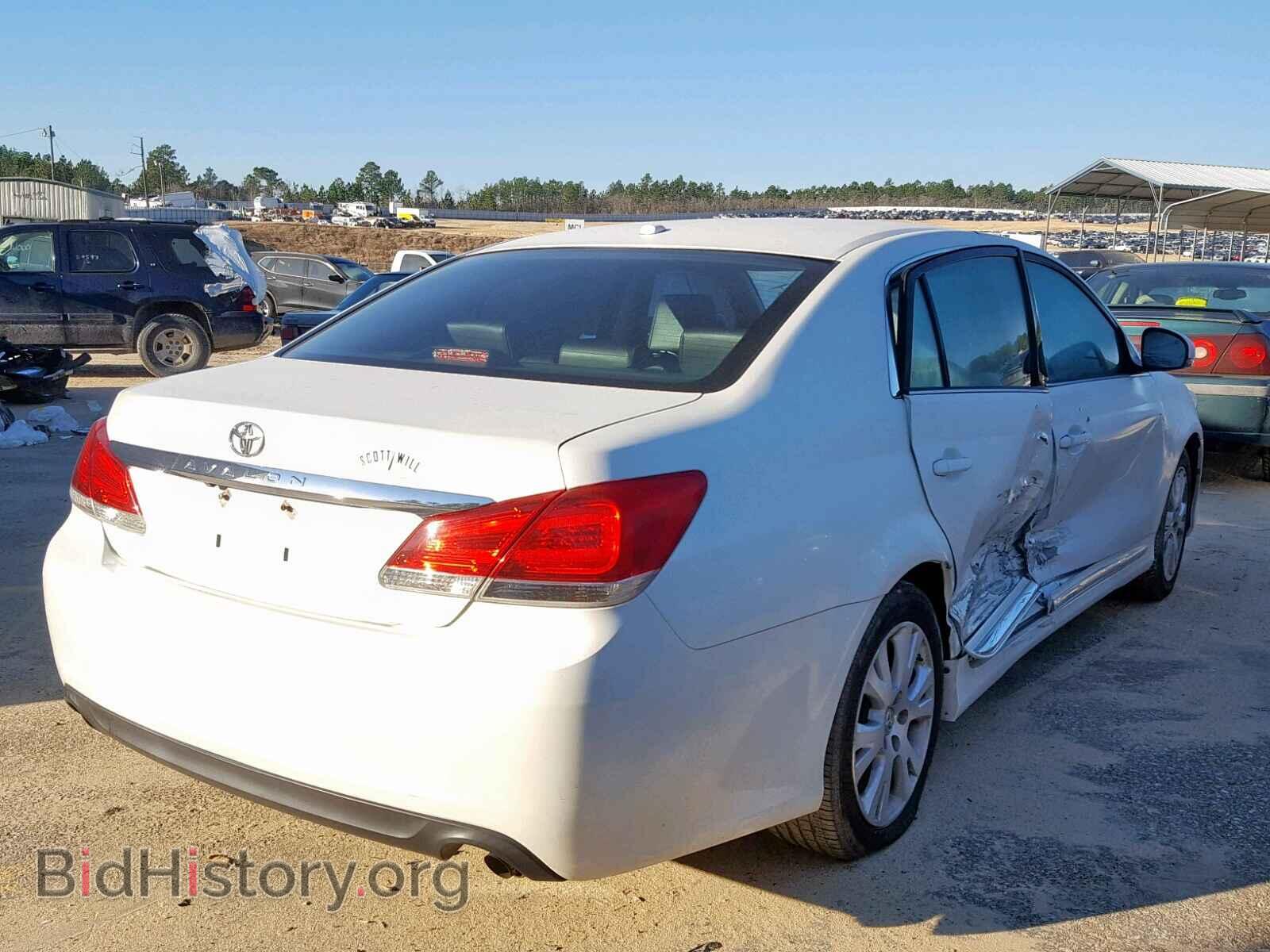 2012 TOYOTA AVALON - VIN: 4T1BK3DBXCU444821 - Фото 4