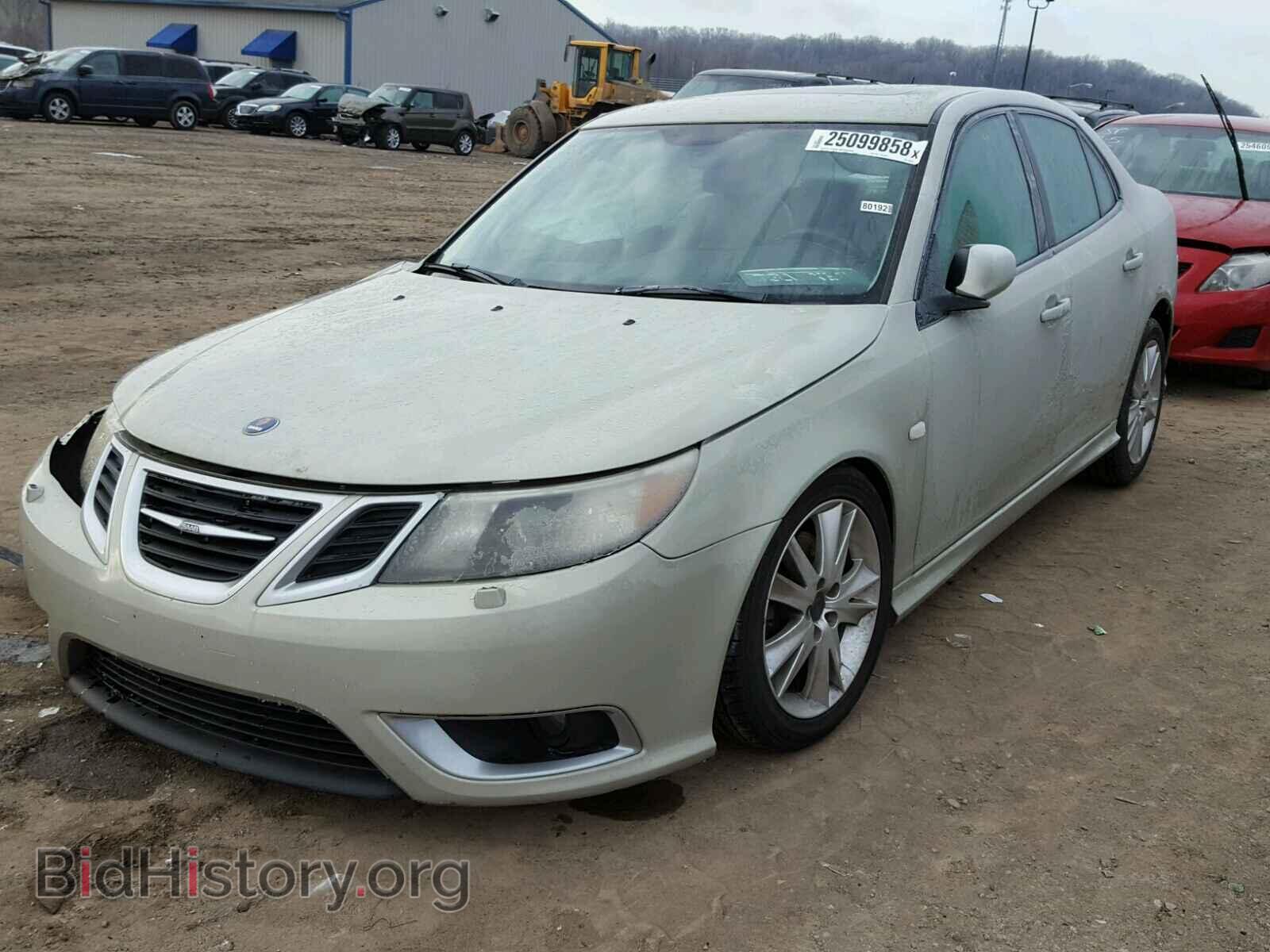 2008 SAAB 9 3 - VIN: YS3FH41U981104478 - Фото 2