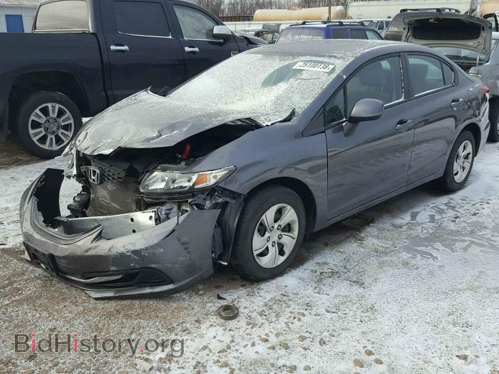2013 HONDA CIVIC - VIN: 19XFB2F53DE095668 - Фото 2