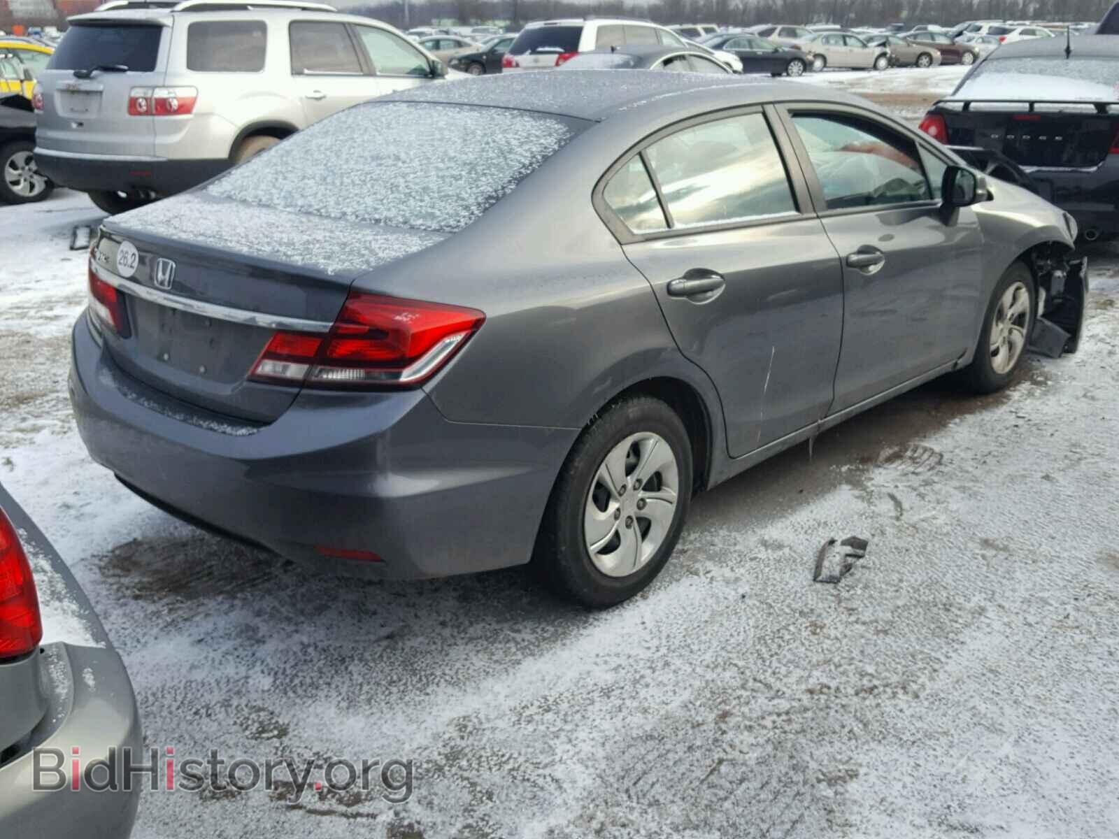 2013 HONDA CIVIC - VIN: 19XFB2F53DE095668 - Фото 4